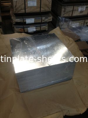Bảng bọc thép cho hộp đóng gói JIS G3303 EN10202 Tiêu chuẩn T3 T4 T5 DR8 STONE FINISH Bảng bọc thép điện phân