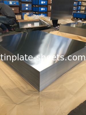 Matt Tinplate Sheets for Cans Kháng ăn mòn và có thể hình thành cao cho các ứng dụng công nghiệp