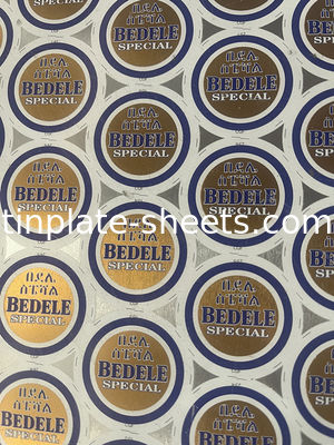CMYK Offset Printing Tin Free Steel Coil Kháng xói tùy chỉnh T5