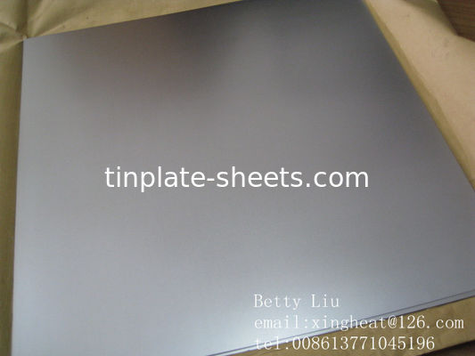 Tinplate Coil với độ dày 0,15-0,49mm Bright/Stone/Silver/Matt bề mặt hoàn thiện L/C/T/T/DP thanh toán 4-8MT trọng lượng