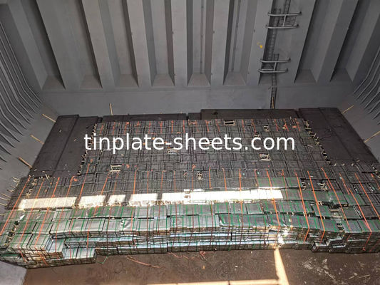 MR và SPCC Bảng thiếc với lớp phủ 1.1/1.1 và 2.8/2.8 T3. T4 T5