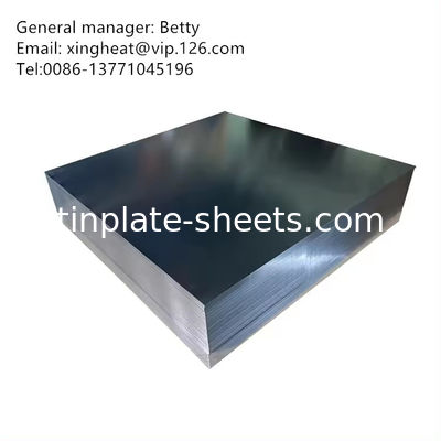 Sản phẩm có hiệu suất cao T2-T5 MR SPCC TFS Steel Sheet 100% tái chế