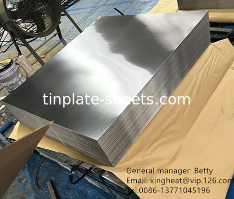 In tùy chỉnh T2 T4 T5 Tin Free Steel Chrom Coating Type