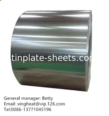 Bảng bọc thép tùy chỉnh Đèn sáng / Đá / Bạc / Matt Tin Plated Steel Cho bao bì
