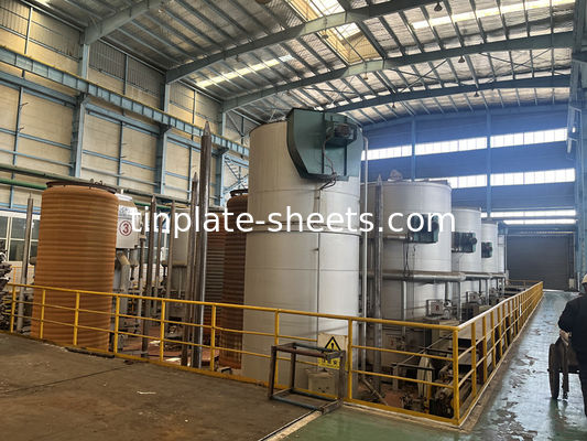 Bảng bọc thép cho các lon hóa chất và thực phẩm với nhiều tùy chọn nhiệt và các tùy chọn sơn thép khác nhau