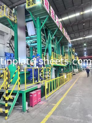 Bảng mỏng điện phân trong độ dày và chiều rộng khác nhau MR và SPCC vật liệu 600-986mm Độ rộng 600-1160mm Chiều dài cắt