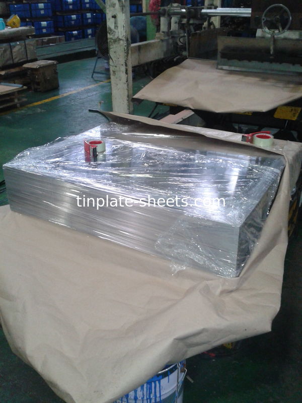 MR và SPCC Bảng thiếc với lớp phủ 1.1/1.1 và 2.8/2.8 T3 T4