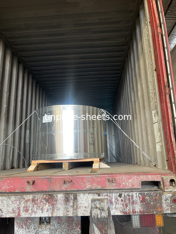 Chiều rộng 512-980mm Prime Tinplate Điện phân hóa Kháng ăn mòn cao nhà máy bọc thép 2.0/2.0