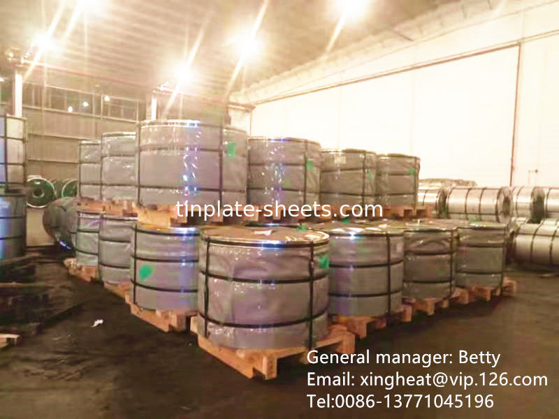 Vòng bọc bọc thép cho bao bì kim loại với 1.1/1.1 2.2/2.2 2.8/2.8 5.6/5.6 2.0/2.0 2.8/5.6 Sơn bọc thép và 4-8MT Trọng lượng mỗi gói