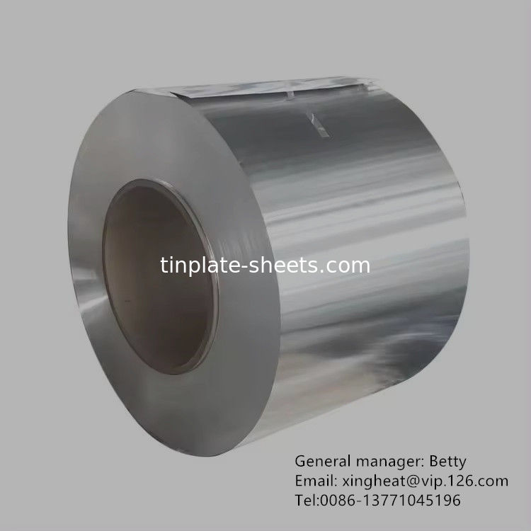 Độ dày 0.15-0.49mm MR Tin Free Steel Coil để làm cho Crown Cap