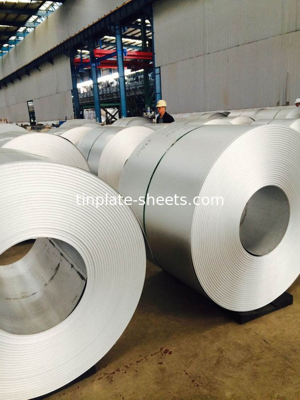 Bảng bọc thép chống ăn mòn Đá sáng Bạc và Thép bọc thép Matt cho quy trình sản xuất lon