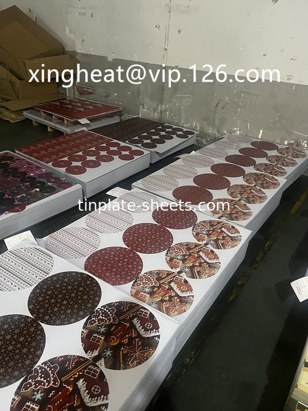 Thời gian giao hàng 40-60 ngày cho tấm thiếc in với tiền gửi trước hoặc L / C