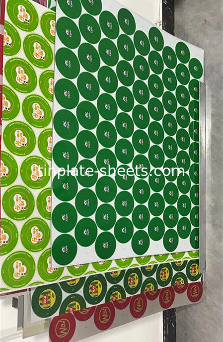 Đơn đặt hàng nhỏ hoặc lớn được chấp nhận cho tấm thiếc in 25 tấn MOQ cho nhu cầu đóng gói của bạn