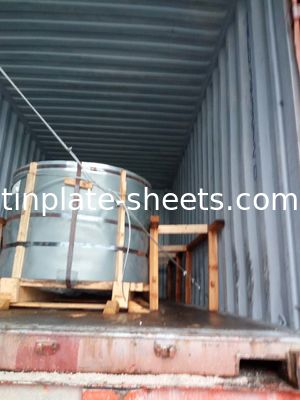 Tính hình dáng tốt ETP Tinplate Electro Tin Plate Bạc / Matt Bề mặt hoàn thiện 2.0/2.0