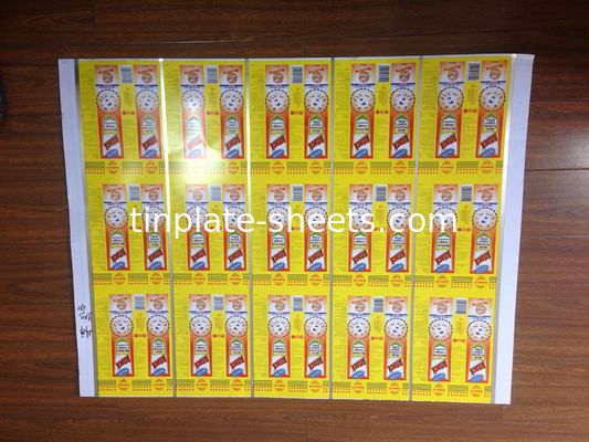 Bảng bọc thép điện phân với 1.1/1.1 2.2/2.2 2.8/2.8 5.6/5.6 2.0/2.0 2.8/5.6 Tùy chọn sơn thiếc