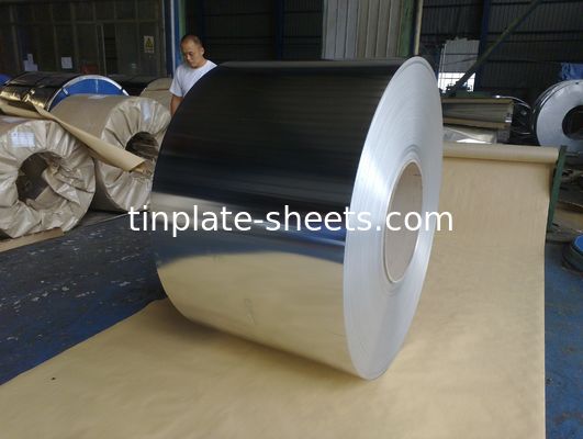 600mm-990mm chiều rộng Tin Plate Coil chống mài cho ứng dụng lon