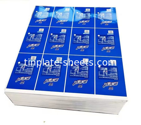 2- 6 Bảng thép bọc thép in màu sắc Sơn mài bọc thép in bọc thép cho thực phẩm và hộp hóa chất