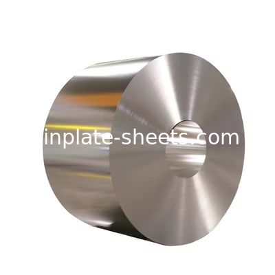 Vòng cuộn bọc thép điện phân chất lượng tốt TS260 TS275 TH415 TH435 TH520 TH550 lớp phủ thiếc 2.8/2.8