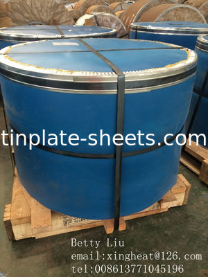 MR và SPCC vật liệu Bảng bọc thép cho hóa chất và thực phẩm lon 0.15-0.49mm Độ dày 600mm-1160mm cắt dài