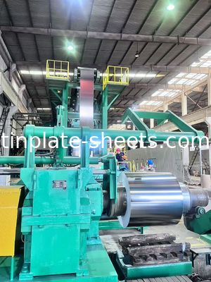 Bảng mỏng điện phân trong độ dày và chiều rộng khác nhau MR và SPCC vật liệu 600-986mm Độ rộng 600-1160mm Chiều dài cắt
