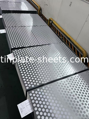 Tôn tráng thiếc in BA đã ủ với bề mặt nhẵn và bóng để tăng cường tính thẩm mỹ